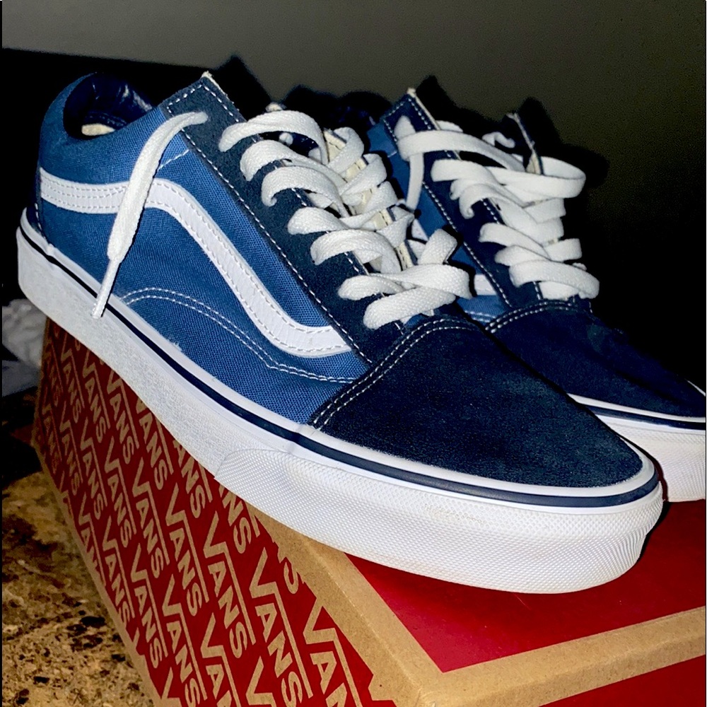 Old Skool Vans Navy/White - Picture 2 of 2